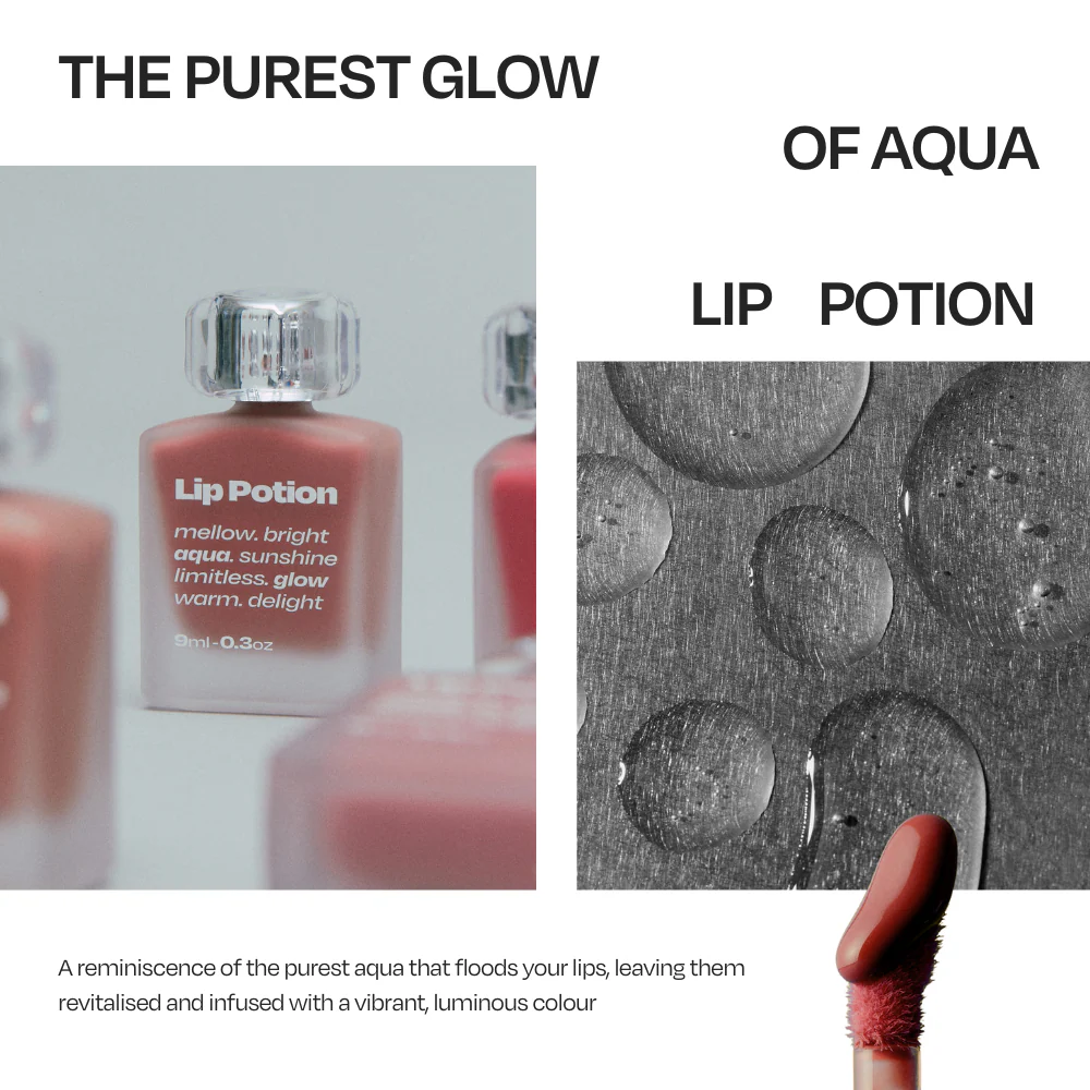 Lip Potion Aqua Glow - 6 Colours (9ml) - Image 6