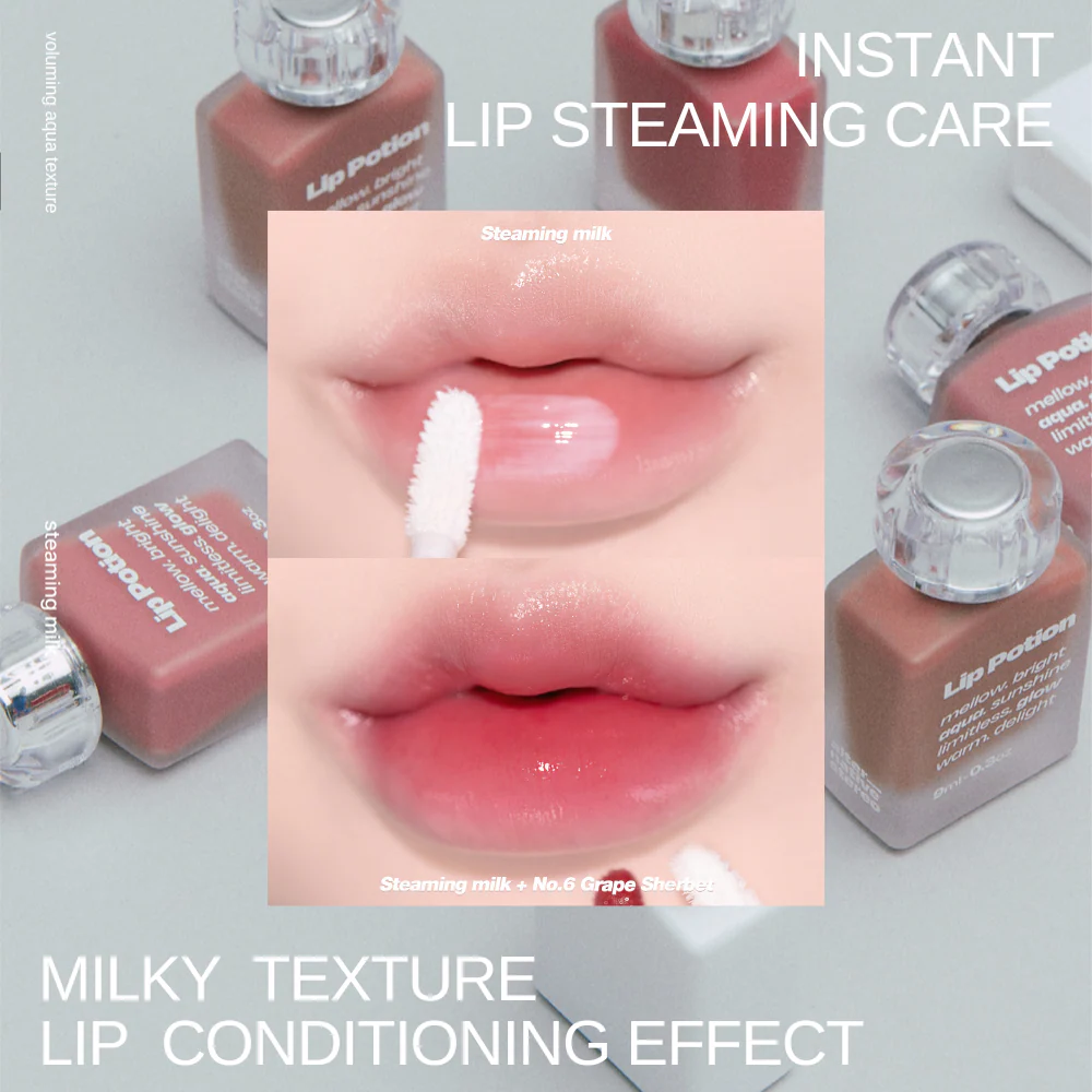 Lip Potion Steaming Milk Lip Primer (9ml) - Image 4