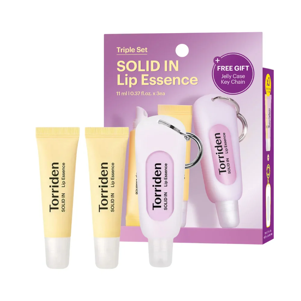 SOLID IN Lip Essence Keychain Triple Set (4pcs) - Image 3
